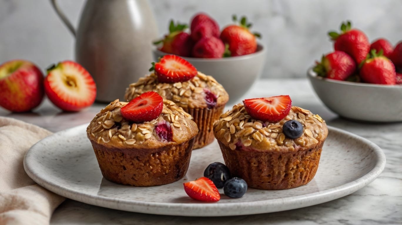 Wholesome Oatmeal Muffins That Actually Taste Amazing