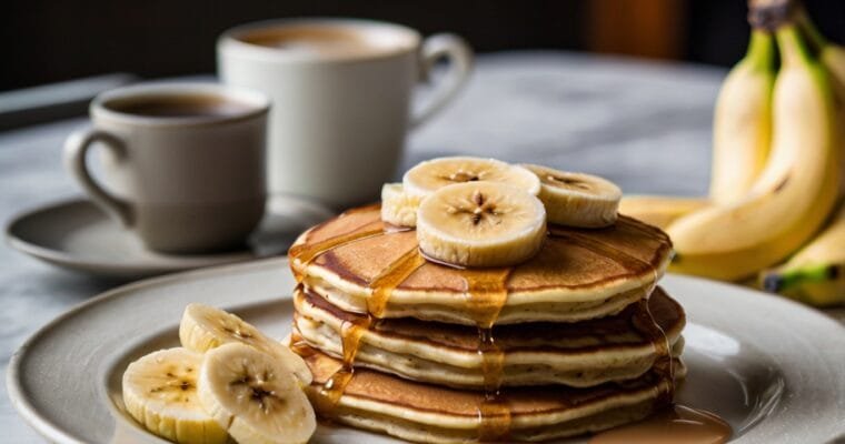 Skinny Banana Pancakes