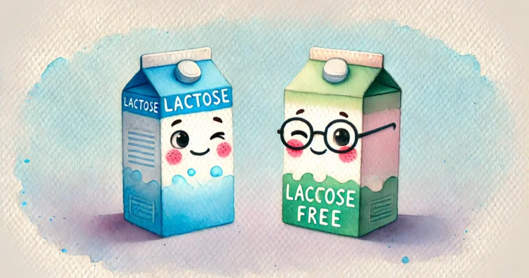 The Straight Up Lactose vs. The  Lactose-Free Dilemma