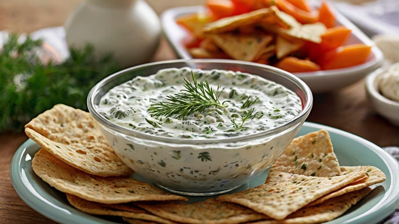 Conquer Your Cravings with Creamy, Dreamy Dill Yogurt Dip!